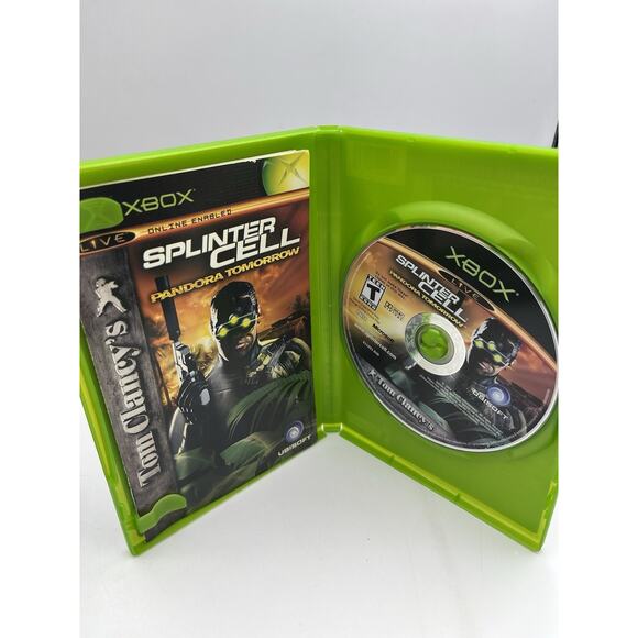 Tom Clancys Splinter Cell Pandora Tomorrow Xbox Complete CIB - Picture 3 of 9